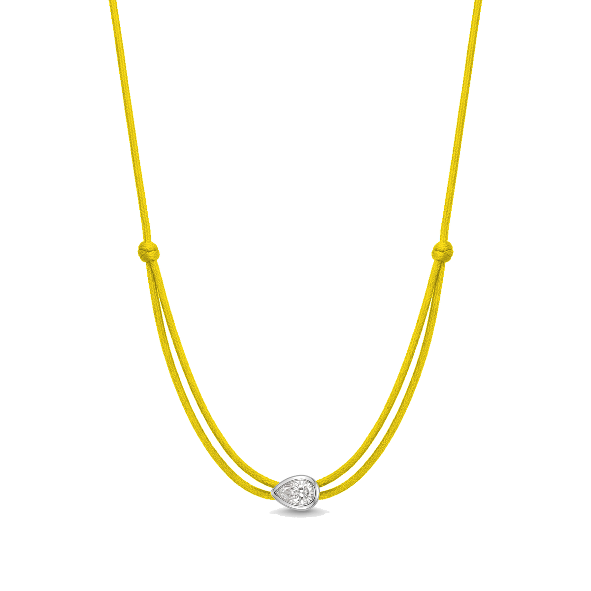 ll-cord:shapy-shine-pear-necklace:Yellow