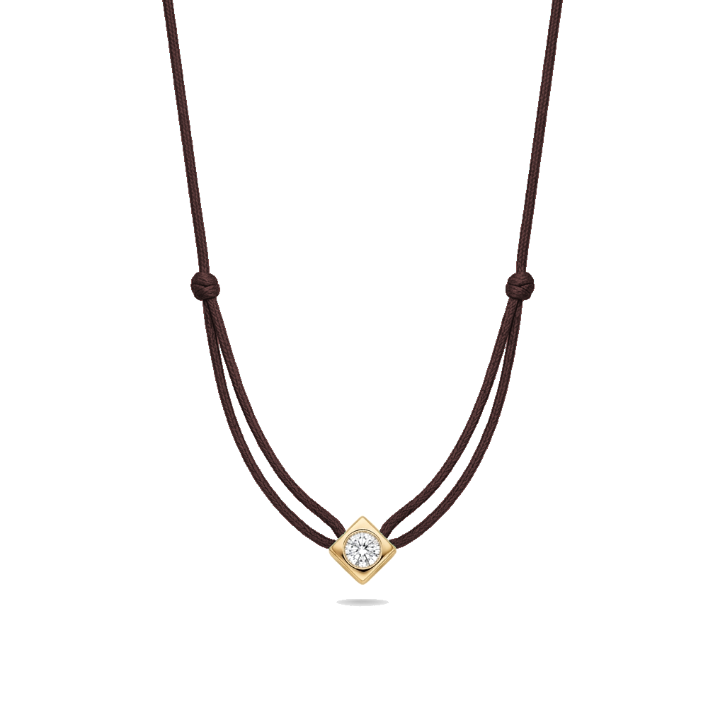 ll-cord:cubix-necklace:BROWN