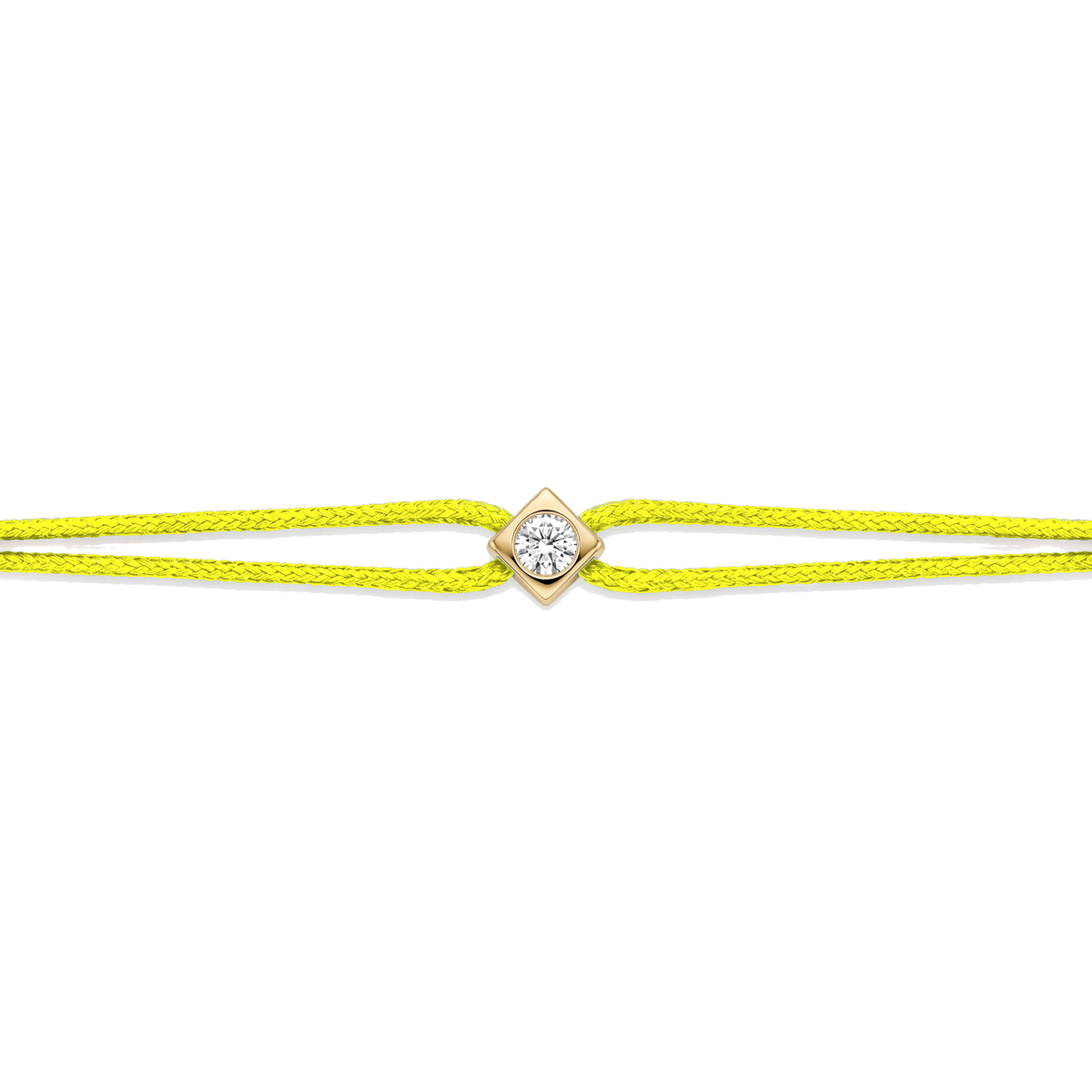ll-cord:cubix-bracelet:FLUO YELLOW