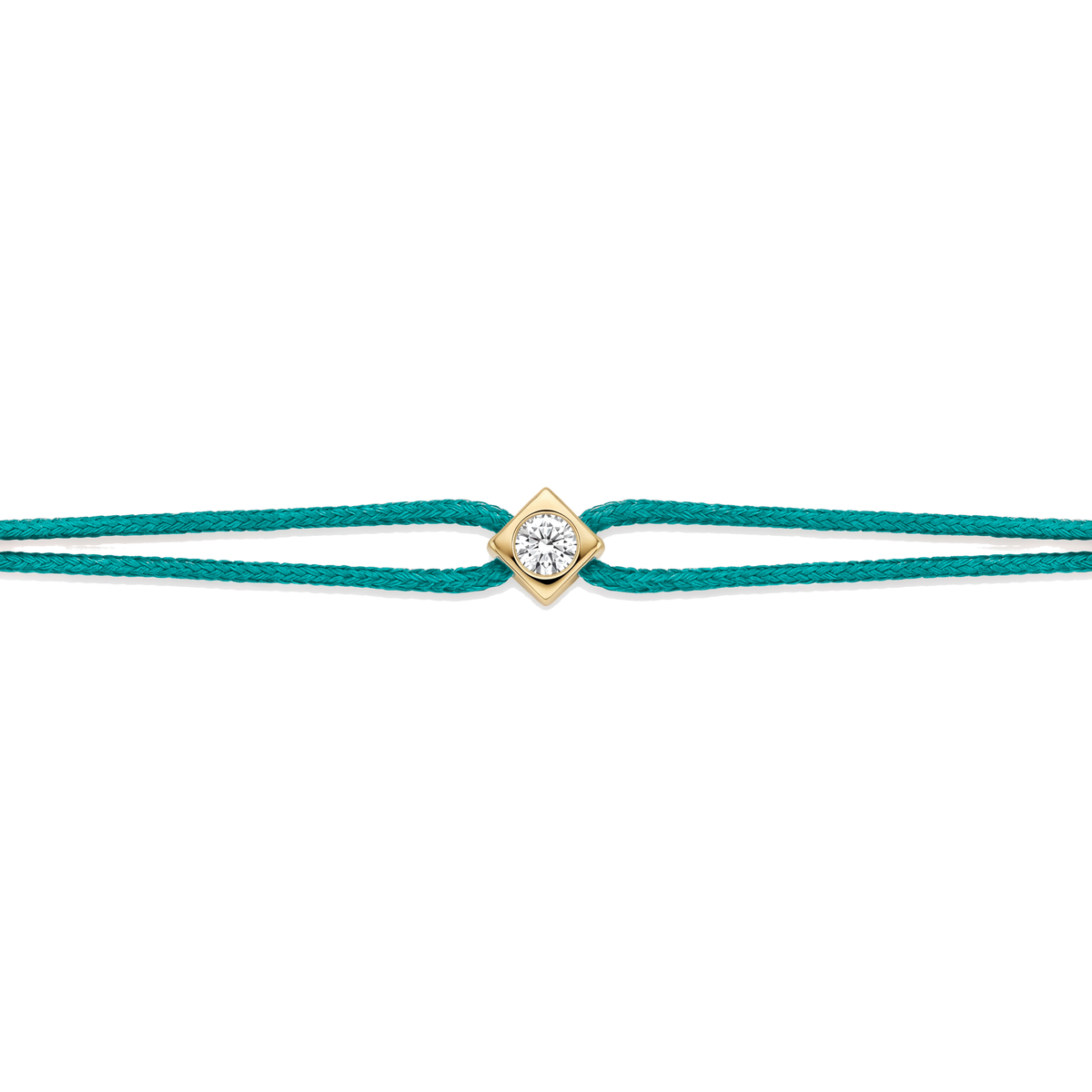 ll-cord:cubix-bracelet:TURQ BLUE