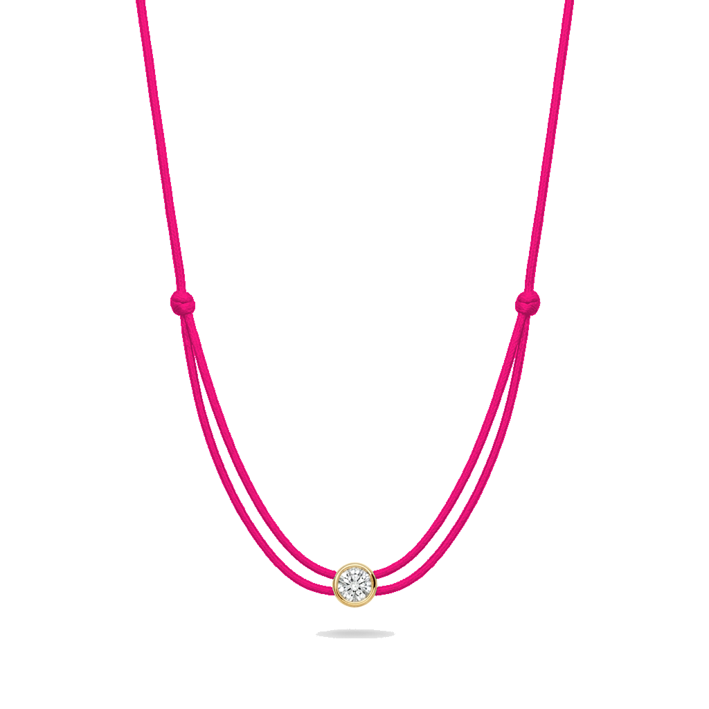 ll-cord:cuty-necklace:FLUO PINK