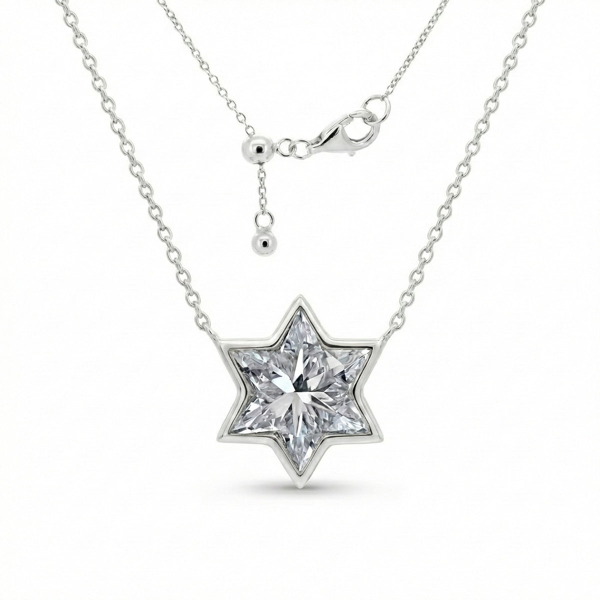 ll-metal:holy-necklace-davidstar:White