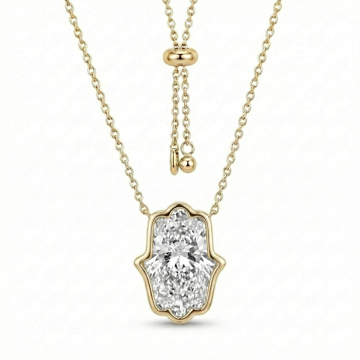 ll-metal:holy-necklace-hamsa-up:Yellow