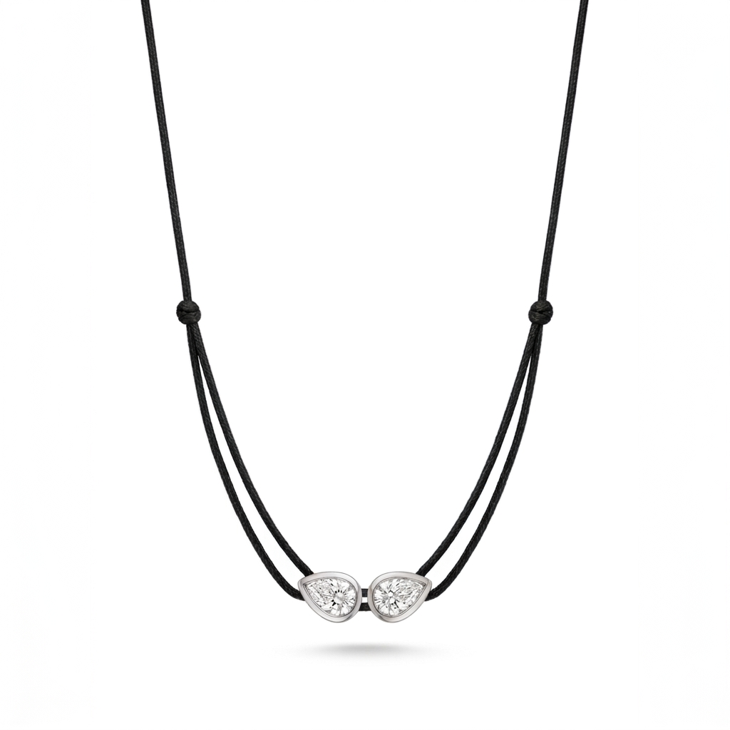 ll-cord:matchy-pear-necklace:Black