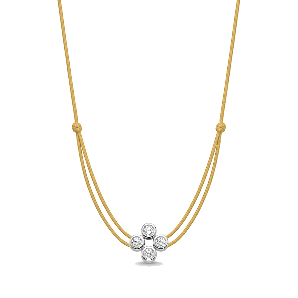 ll-cord:multi-four-necklace:Gold