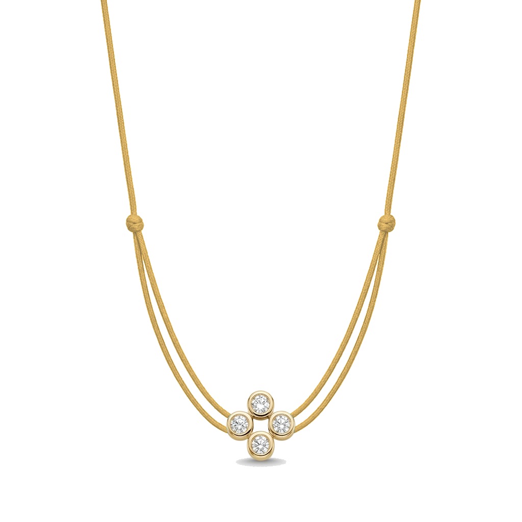 ll-cord:multi-four-necklace:Gold