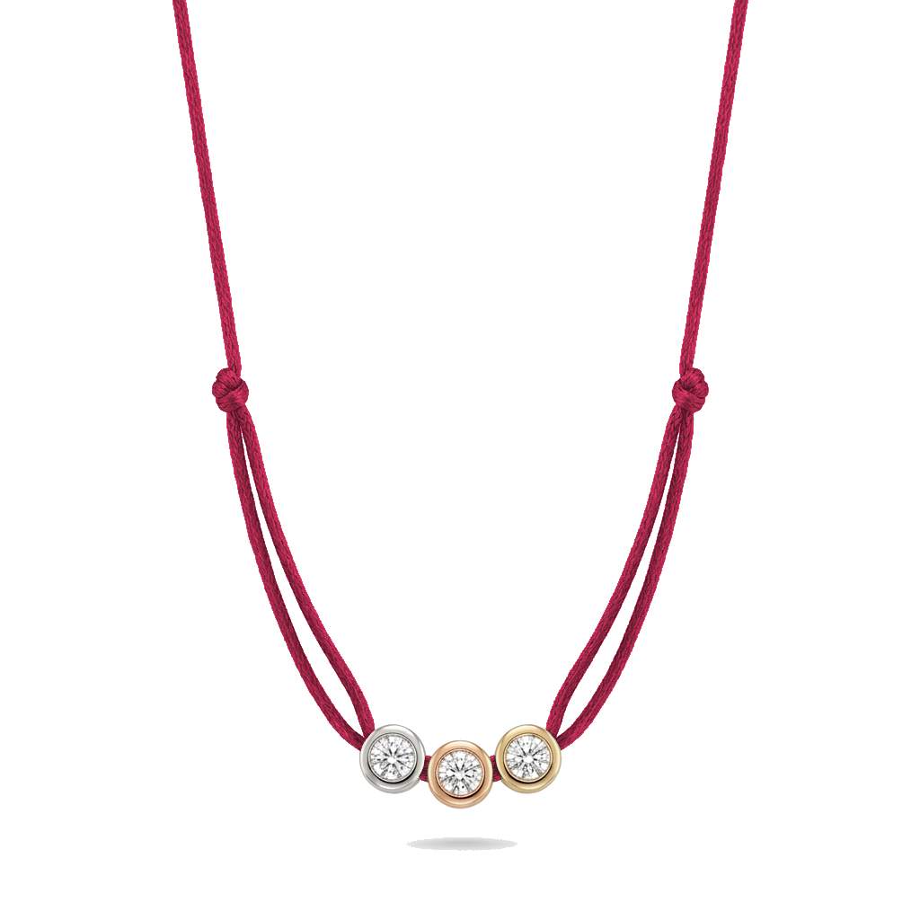 ll-cord:multi-three-necklace:Bordeaux