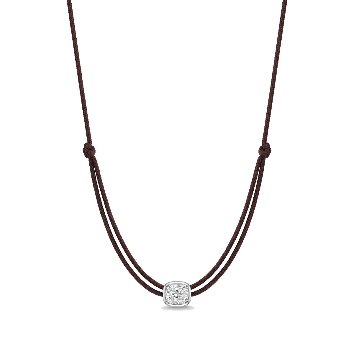 ll-cord:shapy-shine-long-cushion-necklace:Brown