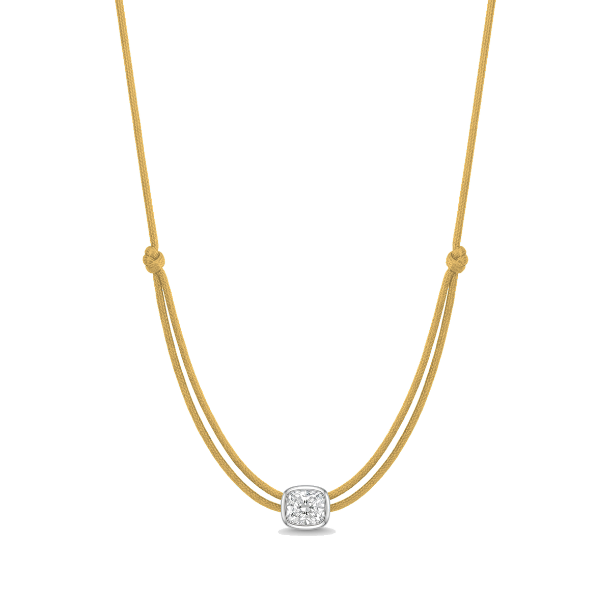 ll-cord:shapy-shine-long-cushion-necklace:Gold