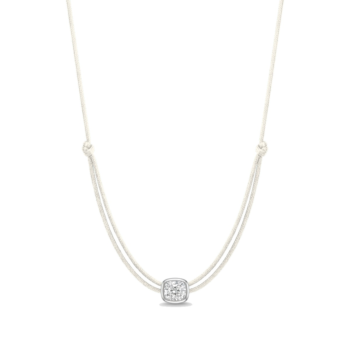 ll-cord:shapy-shine-long-cushion-necklace:Ivory