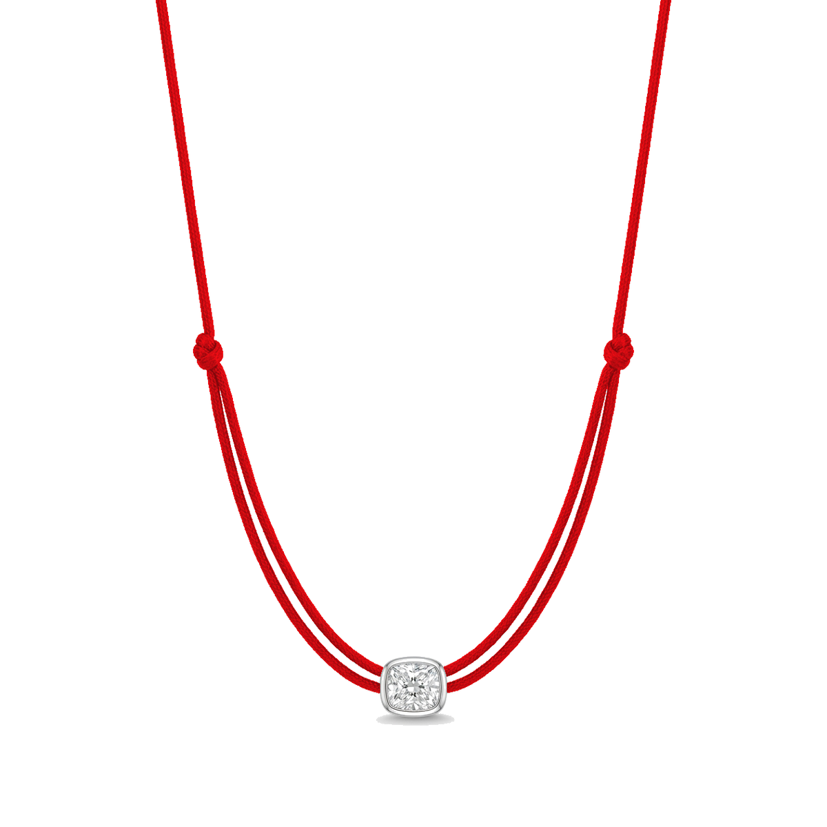 ll-cord:shapy-shine-long-cushion-necklace:Red