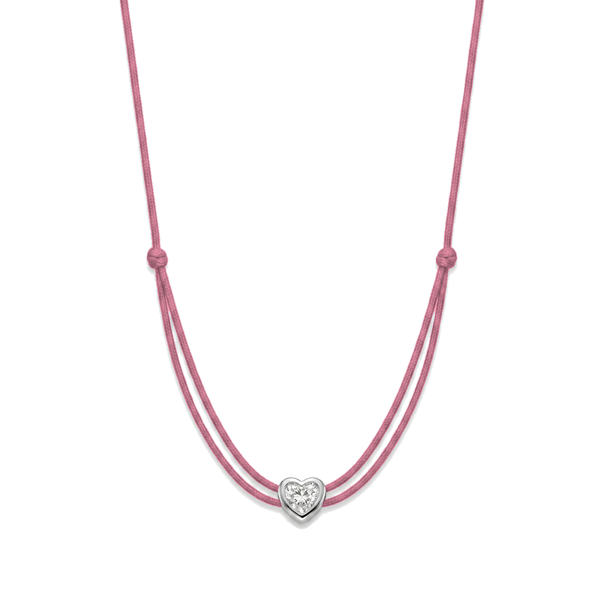 ll-cord:shapy-shine-heart-necklace:Old Pink