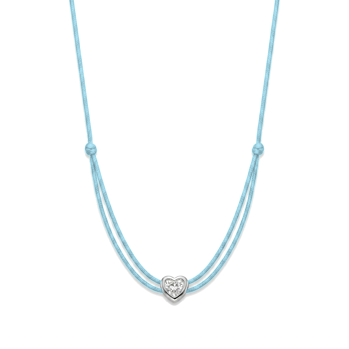 ll-cord:shapy-shine-heart-necklace:Light Blue