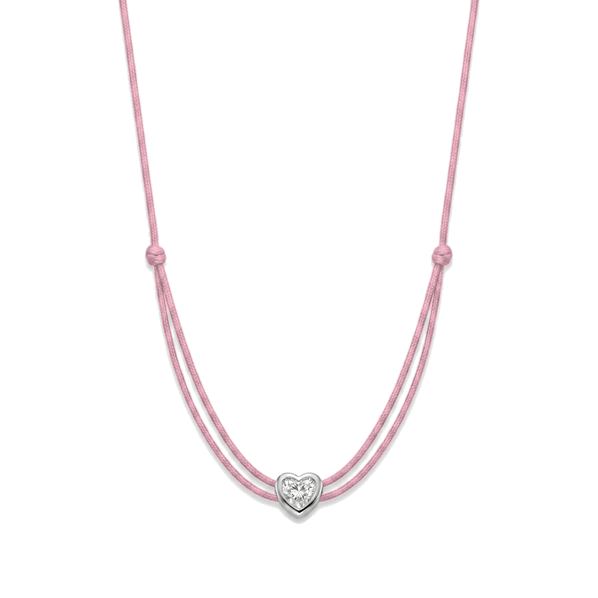 ll-cord:shapy-shine-heart-necklace:Baby Pink