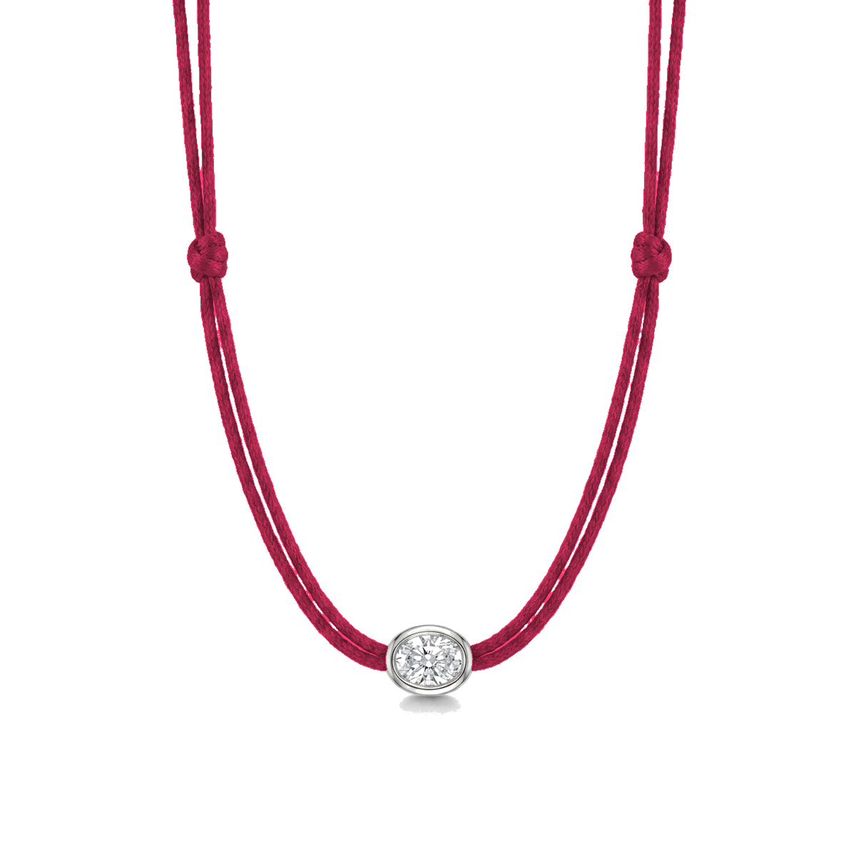 ll-cord:shapy-shine-oval-necklace:Bordeaux
