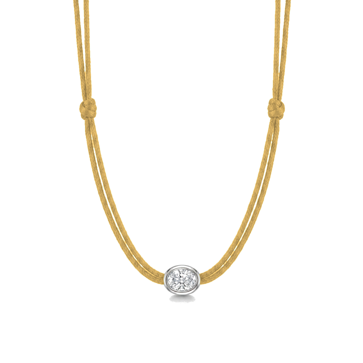 ll-cord:shapy-shine-oval-necklace:Gold