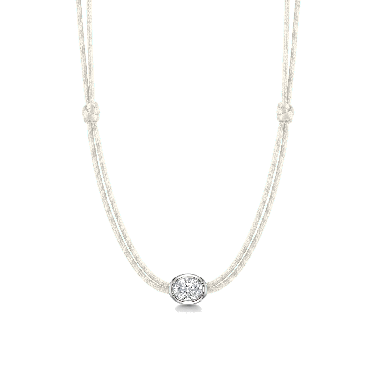 ll-cord:shapy-shine-oval-necklace:Ivory