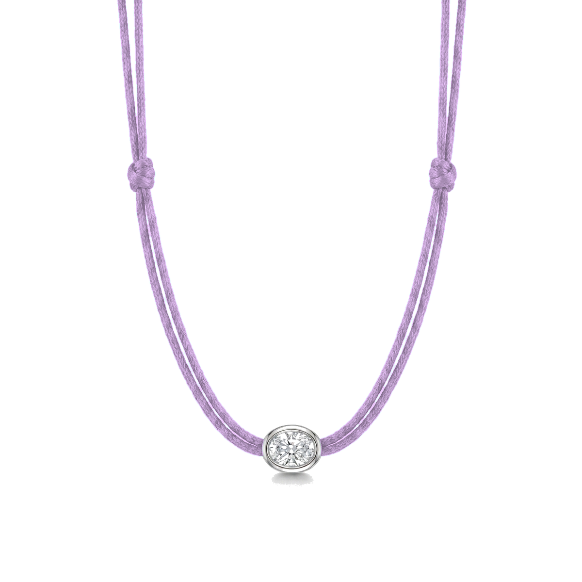 ll-cord:shapy-shine-oval-necklace:Lilac