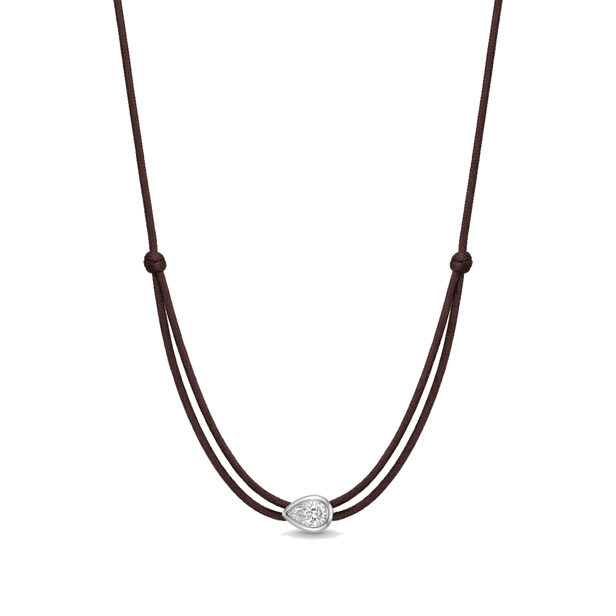 ll-cord:shapy-shine-pear-necklace:Brown