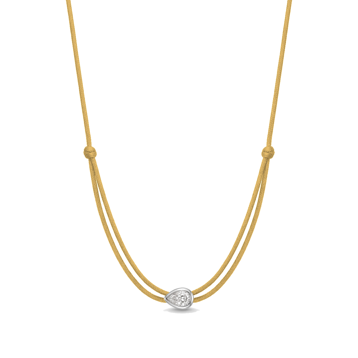 ll-cord:shapy-shine-pear-necklace:Gold