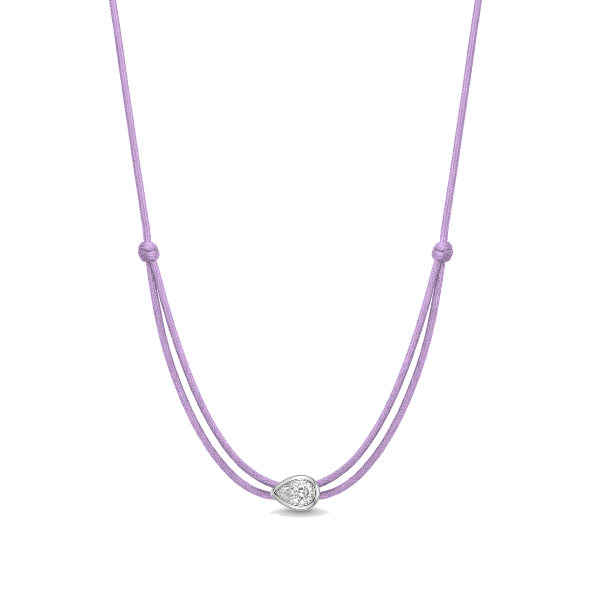 ll-cord:shapy-shine-pear-necklace:Lilac