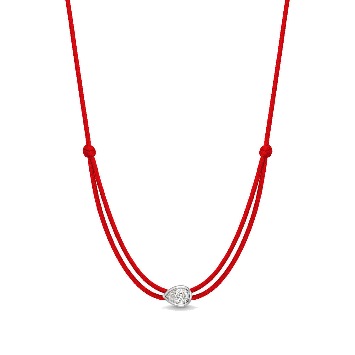 ll-cord:shapy-shine-pear-necklace:Red