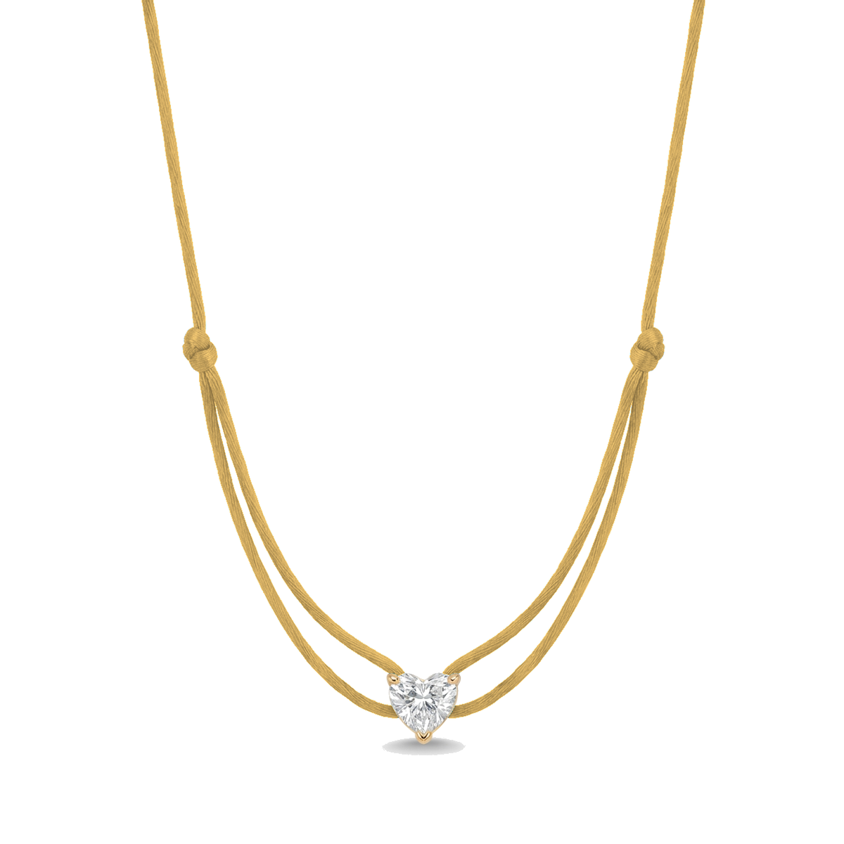 ll-cord:shapy-sparkle-heart-necklace:Gold