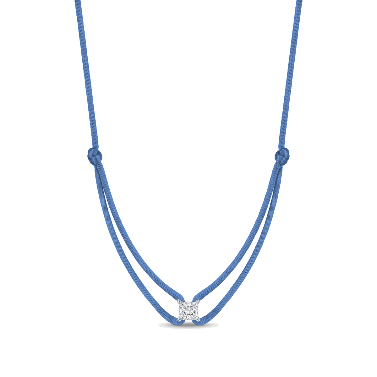 ll-cord:shapy-sparkle-princess-necklace:Jeans Blue