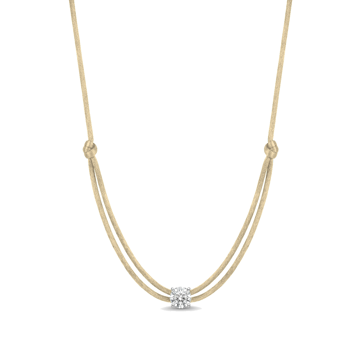 ll-cord:shapy-sparkle-round-necklace:Champagne