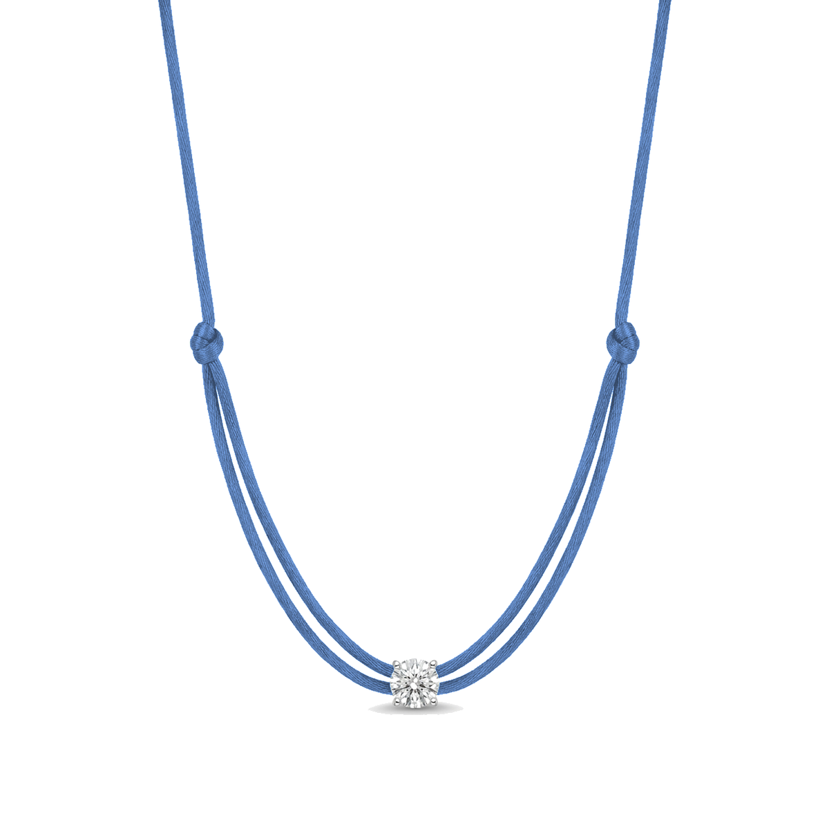 ll-cord:shapy-sparkle-round-necklace:Jeans Blue