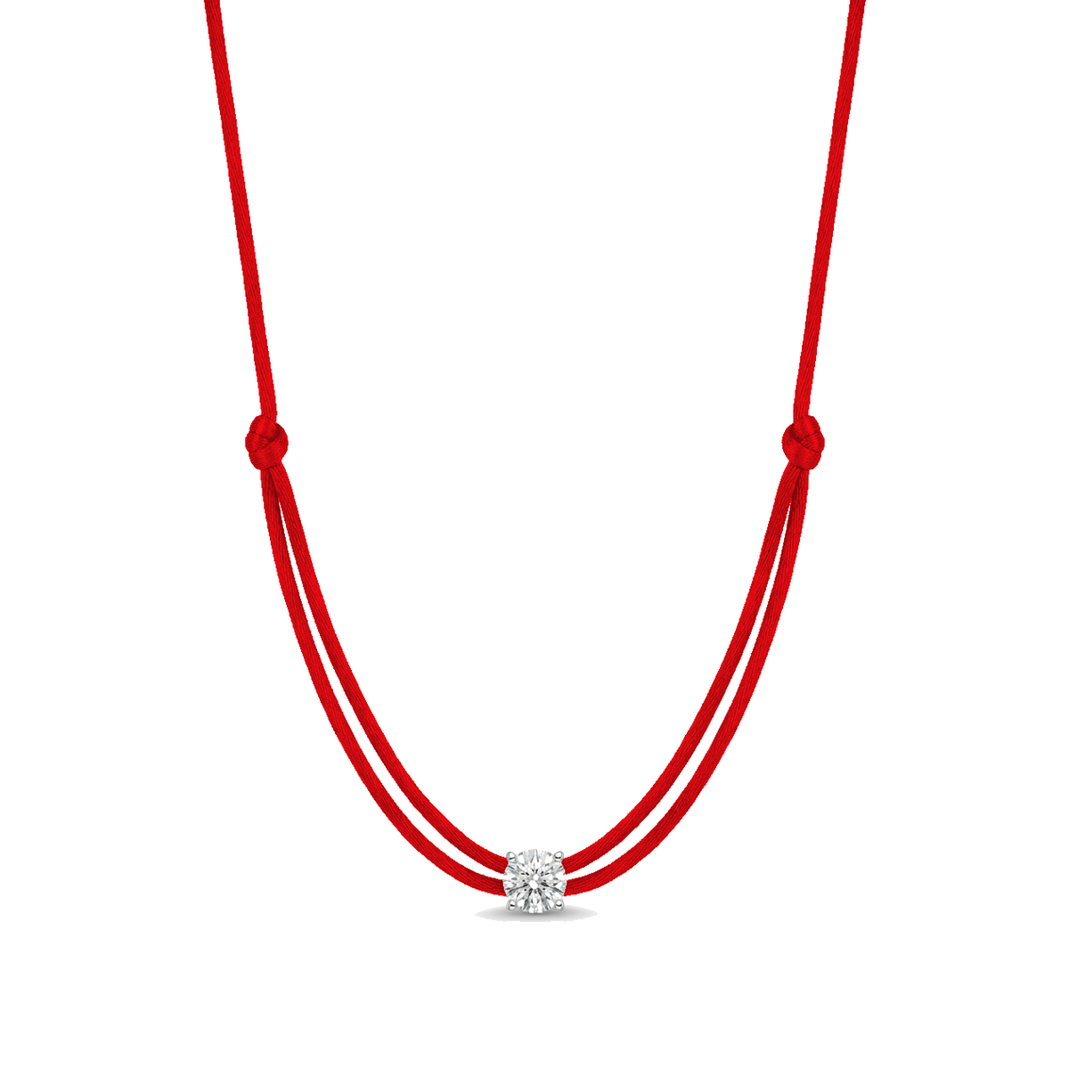 ll-cord:shapy-sparkle-round-necklace:Red