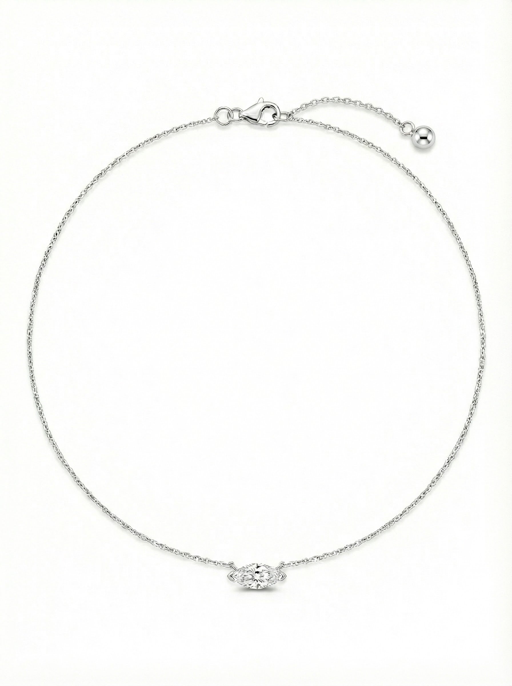 Classy Figaro Marquise Necklace full