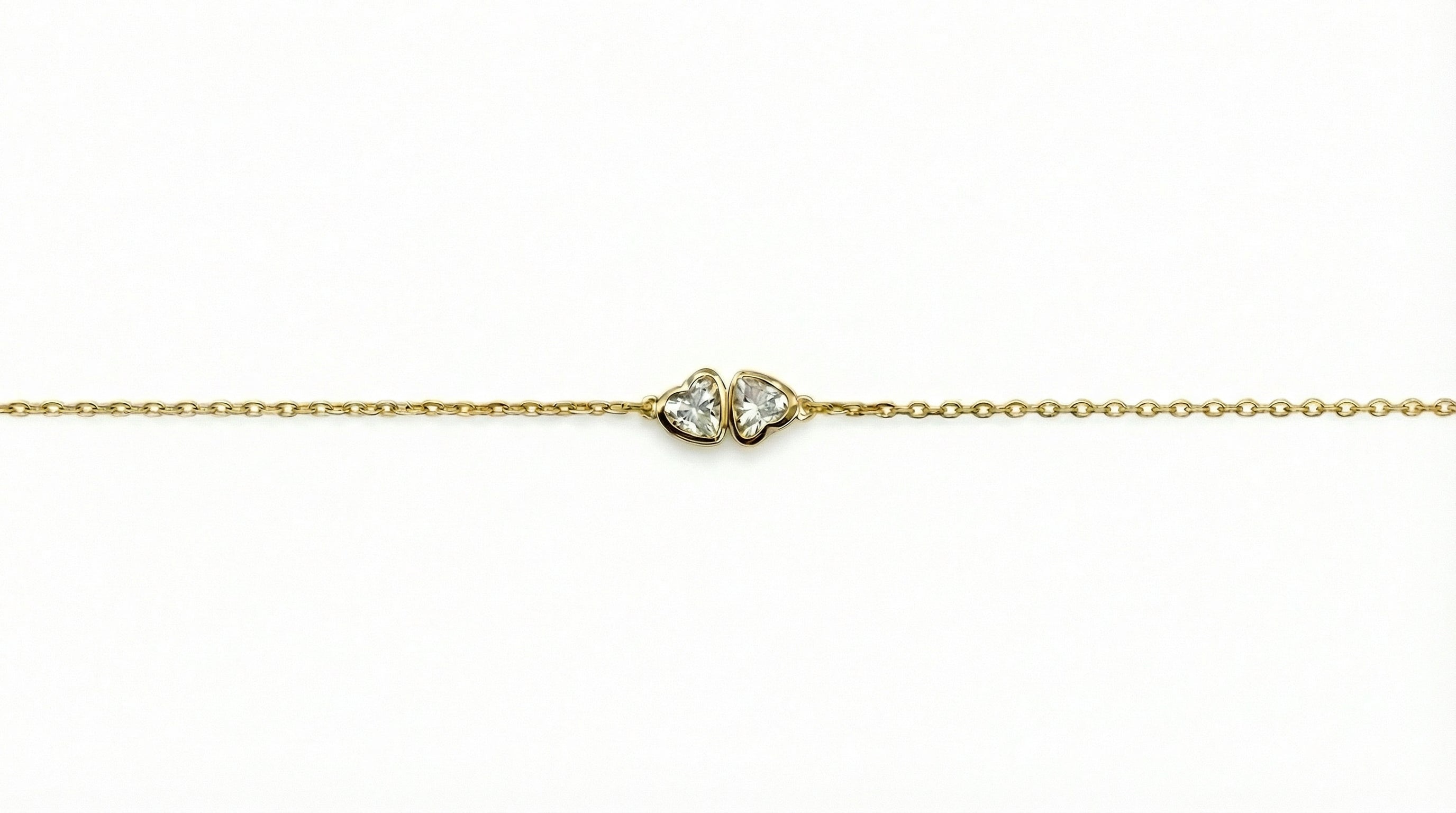 Classy Mirano Hearts Bracelet
