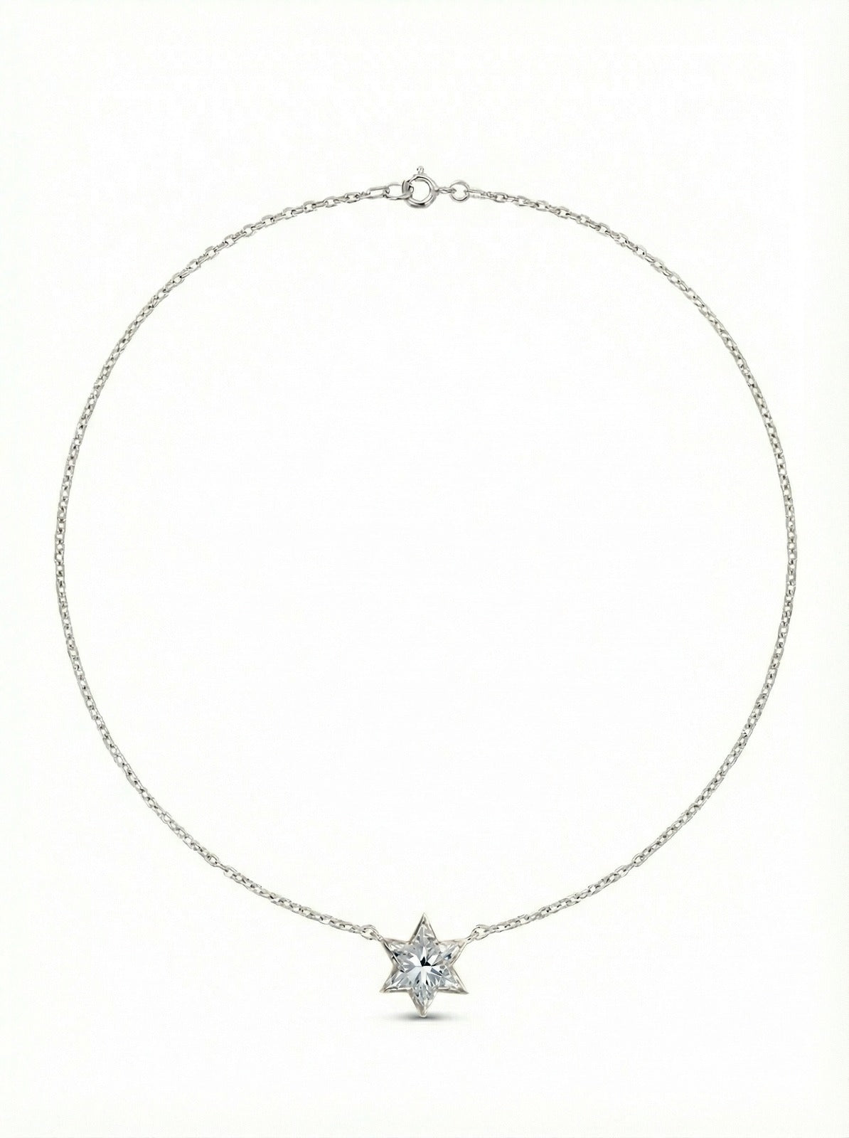 Holy Star of David Necklace full view