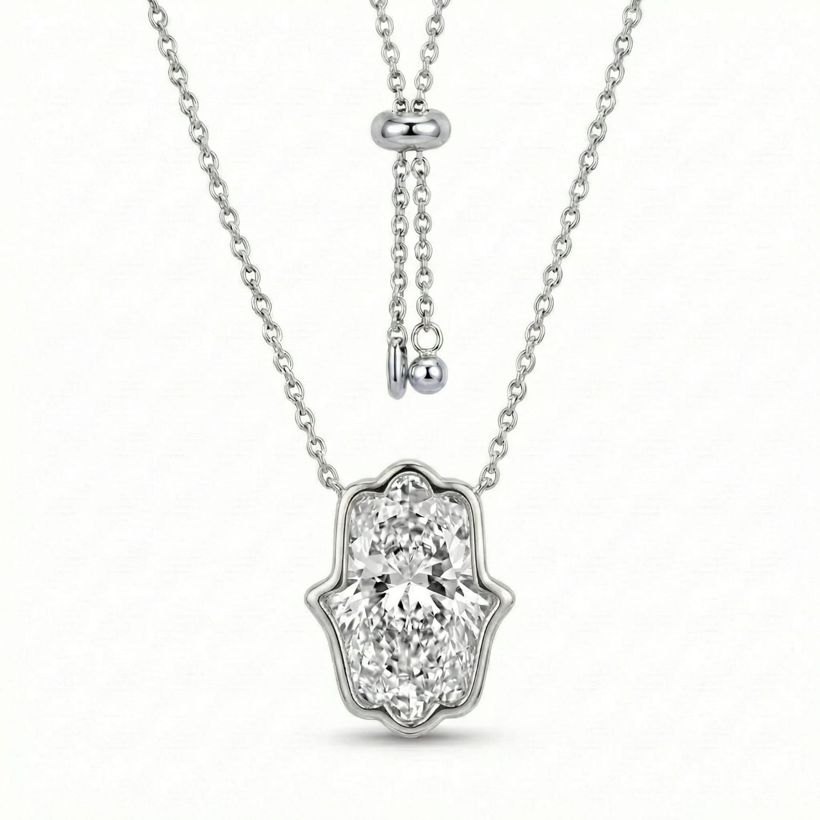 Holy Hamsa Up Necklace