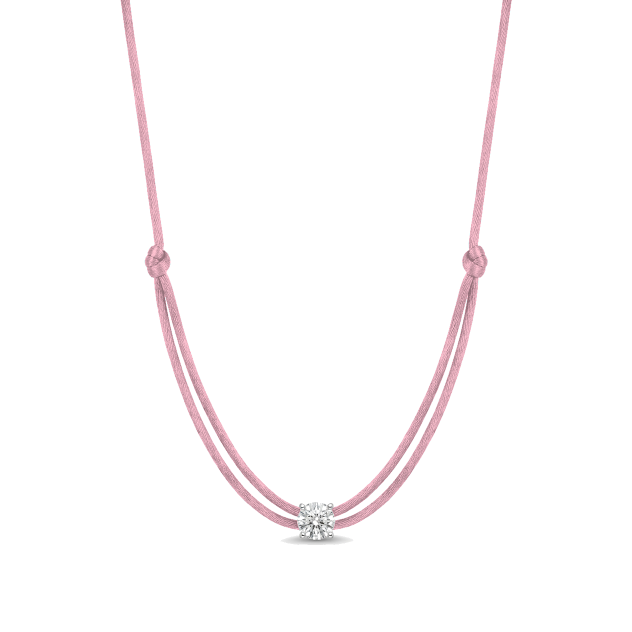 Shapy Sparkle Round Necklace